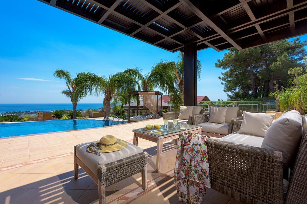 Quinn Hill Luxury Villa Rodas Exterior foto