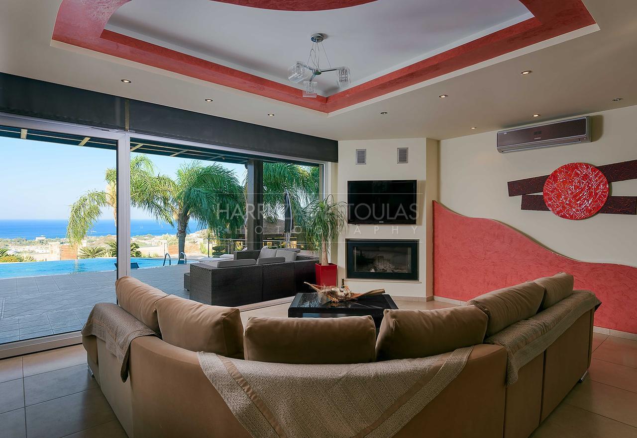 Quinn Hill Luxury Villa Rodas Exterior foto